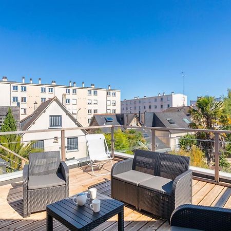 Teranga - Studio Avec Grande Terrasse Dans Rennes Exterior foto